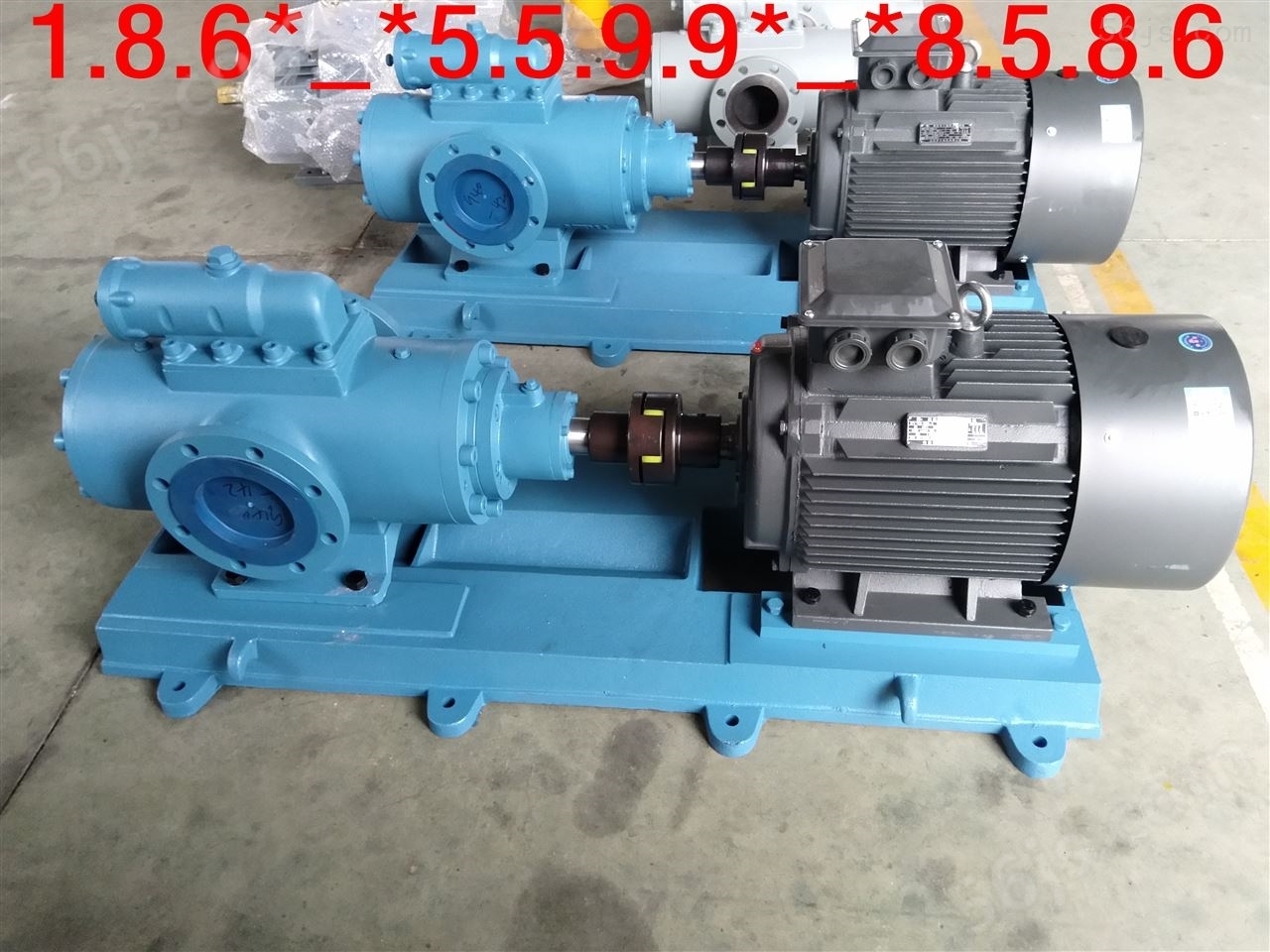 三螺杆泵HSNH280-46N/Y132M-4-7.5KW泵业黄山保温型三螺杆泵