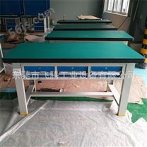 工作台厂家批发　工作台配三个横排抽屉　钳工工作台 重型操作桌2