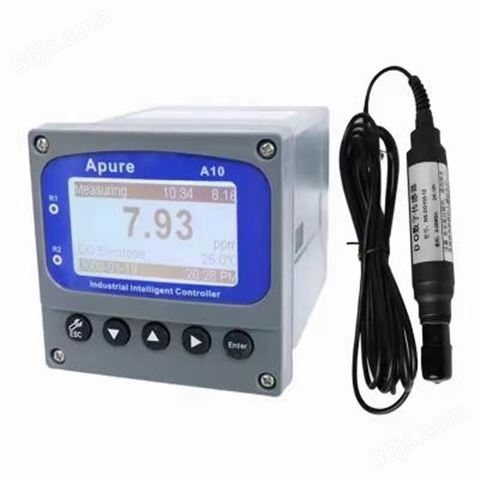 APURE爱普尔A10PR工业在线PH/ORP控制器酸度计台式PH计水质监测仪