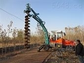 齐全霸州挖掘机式挖坑机电线杆钻孔