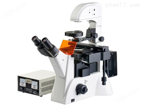 半自动倒置荧光显微镜生产